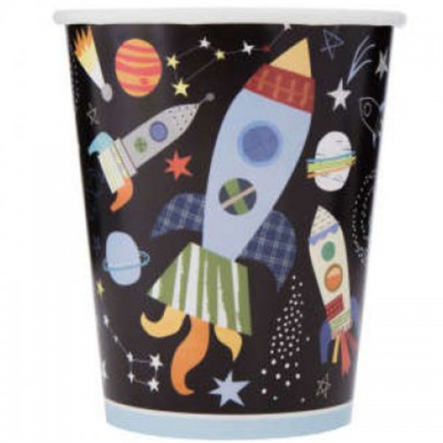 Copos Foguetão Espaço